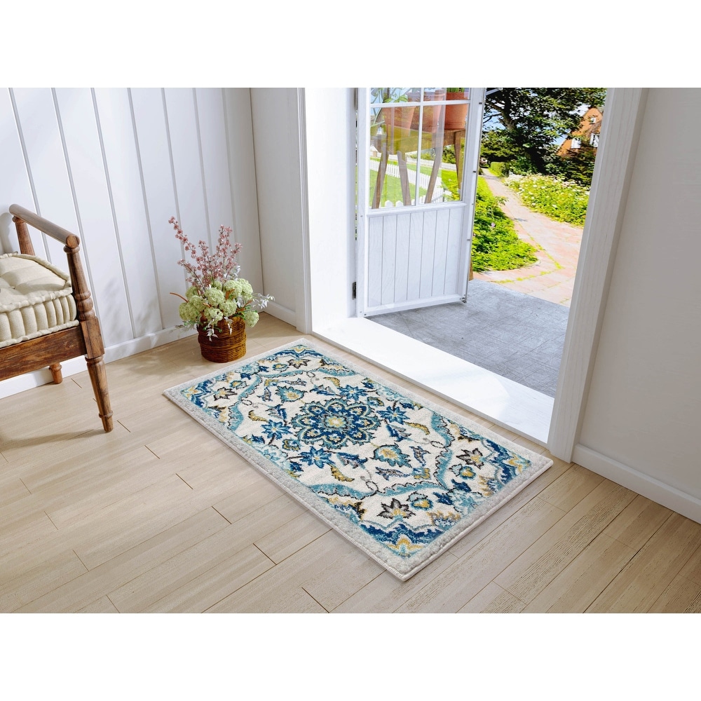 SUN-Shine Ethnic Colorful Swirl Tie Dyeing Art Kitchen Rug Set 2 Pieces Cushioned Kitchen Floor Mats Comfort Soft Standing Doormat, Non Slip Rugs and Runner Gradient Multicolor SUN-Shine Ethnic Colorful Swirl Tie Dyeing Art Kitchen Rug Set 2 Pieces Cushioned Kitchen Floor Mats Comfort Soft Standing Doormat, Non Slip Rugs and Runner Gradient Multicolor